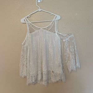 Off the shoulder shirt